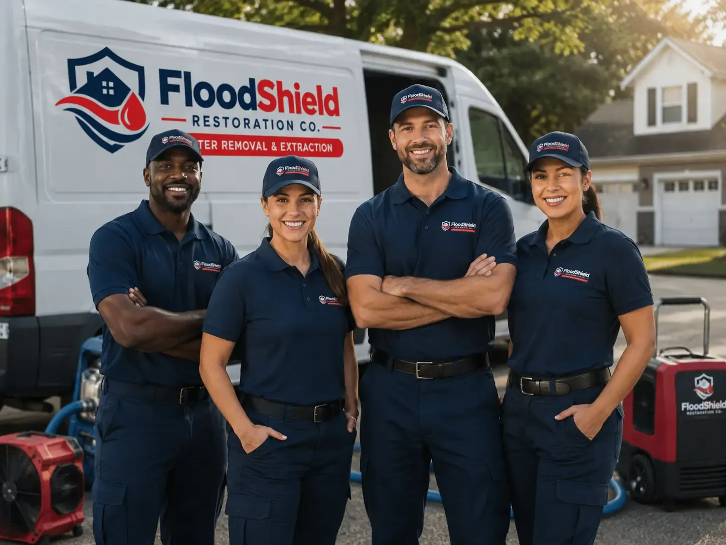 Flood Damage Restoration company in Ennice, NC